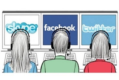 Las redes sociales corporativas en Compás Comunicación.