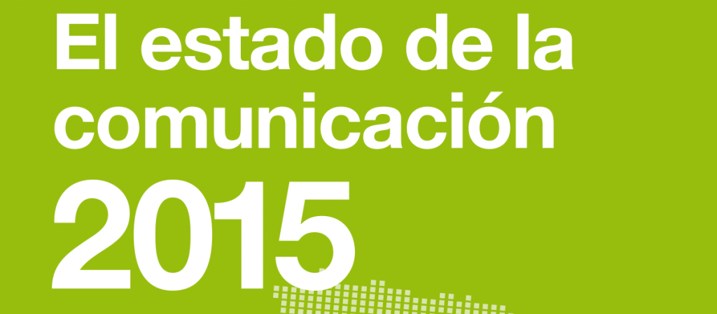 Portada del Estado de la Comunicación 2015 de DirCom.