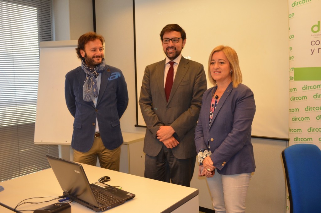 Ricardo Gomez y Maite Arocas en la Escuela de Reputación de DirCom 2015